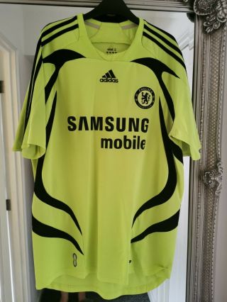Chelsea Away Shirt 2007/08 Large Terry Rare And Vintage