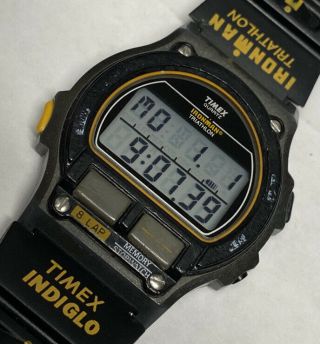 Men’s Vintage Timex Ironman Triathlon Watch Battery
