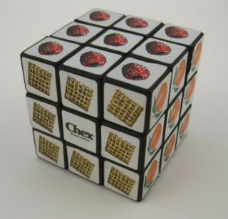 Vintage 1980s Chex Cereal Rubik 