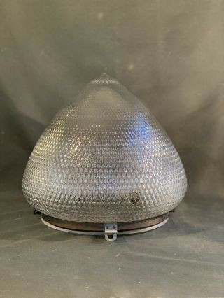 Lrg Antique Street Light Acorn Quilted Globe - Ge Novalux Or Westinghouse Shade