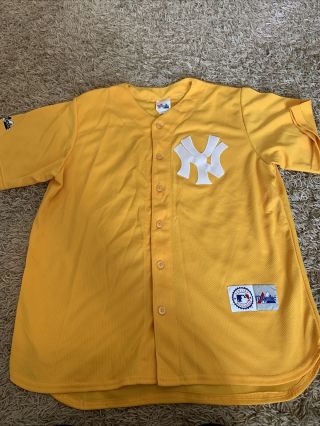 York Yankees Vintage Jersey Yellow Medium