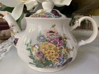 Vintage Sadler England Windsor Teapot - Floral Design