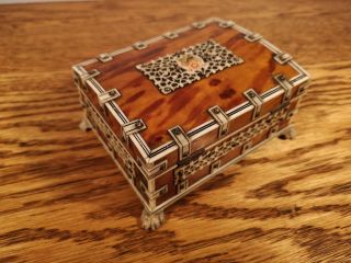 Fine Quality Beautifully Proportioned Late Victorian Vizagapatam Trinket Box