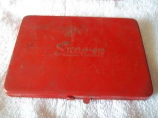 Vintage Snap On Tool Storage Case