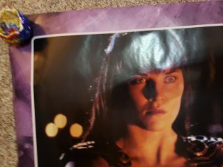 1998 Vintage Xena with Sword Poster 24 x 36 3