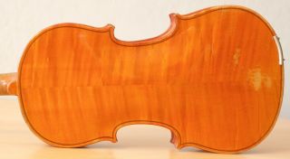 Very Old Labelled Vintage Violin " Evasio Emilio Guerra " Fiddleァイオリン Geige 1380