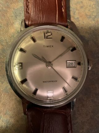 Vintage 1968 Timex Marlin Men’s Mechanical Watch Serviced