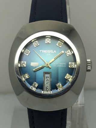 Vintage Tressa Lux 25 21 Jewels Ta 230500n Swiss Watch
