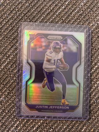 Justin Jefferson Prizm Silver