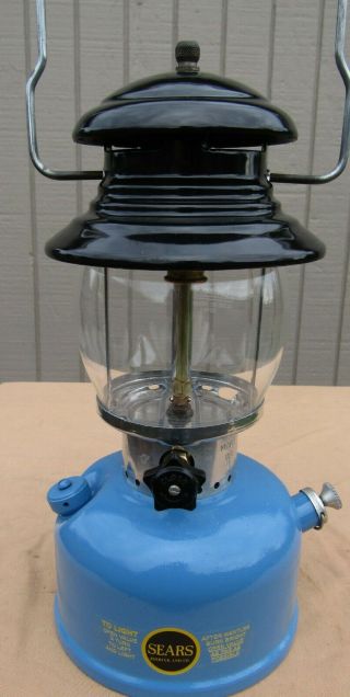 Sears Model 476.  74550 Single Mantle Lantern Made By Coleman April 1968 Restored