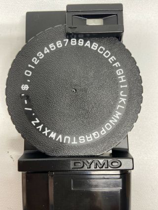 Vintage 1969 Dymo M - 10 Label Maker Tapewriter Embossing Machine Id Tape Tool