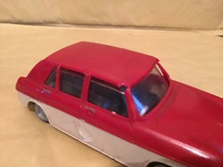 Vintage Morris Mg 1100 model car with friction motor.  Rare 2