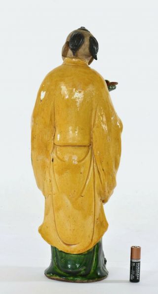 1930 ' s Chinese Export Shiwan Mudman Mudmen Mud Man Pottery Buddha 13 
