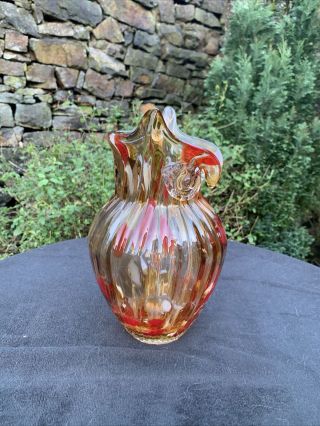 Vintage Murano Glass Owl Vase 2