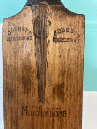 Cobbett The Marlybone.  Vintage Cricket Bat.