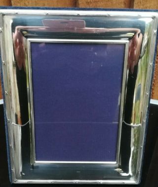 Silver Plated Vintage Photo Frame Carrs Of Sheffield