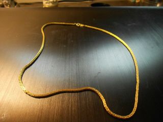 18 Inch Vintage Solid Brass Chain