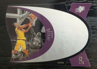 Kobe Bryant 1996 - 97 Upper Deck Ud Spx Die - Cut Rookie Card Rc 22 Lakers Hof