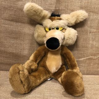 Vintage 1993 24k Special Effects Wile E.  Coyote 15 " Plush No Tags Warner Bros