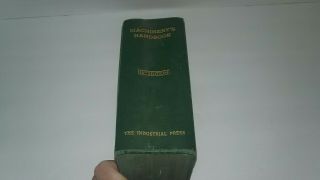 VINTAGE MACHINERY ' S HANDBOOK 16th EDITION 1959 VGC INDUSTRIAL PRESS 2