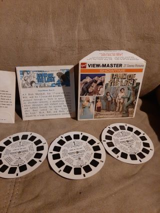 Land Of The Lost Tv Show Dinosaurs Vintage View - Master Reel Pack B579 W/booklet