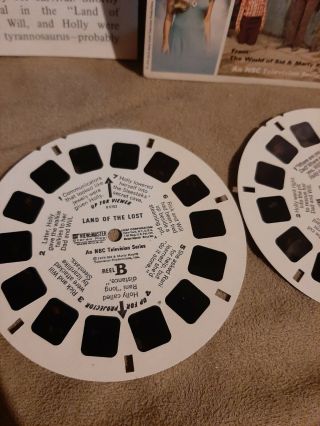 LAND of the LOST TV Show Dinosaurs Vintage View - Master Reel Pack B579 w/booklet 3