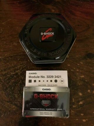 Casio Digital Display G - Shock Men ' s Matte Black Resin Band Watch DW5700BBM - 1D 3