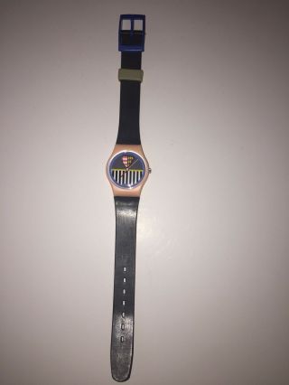 1986 Vintage Swatch Watch Valkyrie Ladies Swiss Quartz Plastic