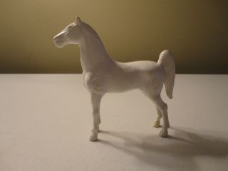 Vintage Tonka Plastic Horse,  White