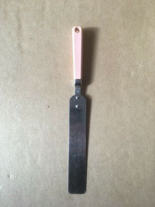 Vintage Maid Of Honor Icing Spreader W/pink Handle,  Usa,  12 " Length