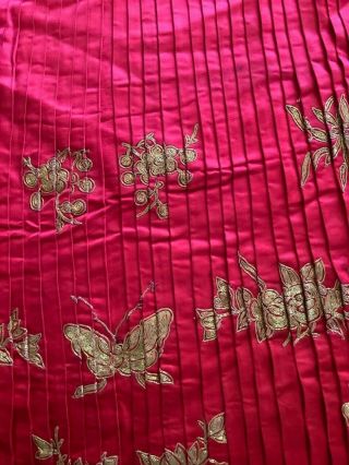 Antique Qing? Dynasty Silk Chinese Skirt 3