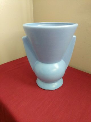 Rare Vintage Art Deco Blue Bayco Pottery Vase Urn