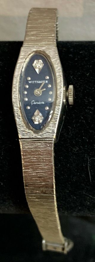 Wittnauer Ladies Mechanical Watch 17 Jewels 10k Rgp