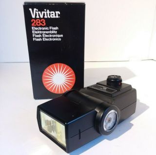 Vivitar 283 Vintage Electronic Camera Flash 0233952