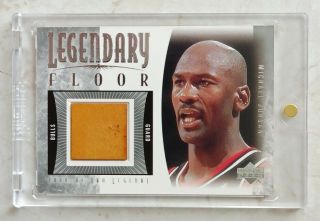 Ud Upper Deck Legends 2001 - 02 Legendary Floor Michael Jordan
