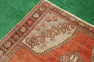 Turkish Rug 53  x81  Vintage Fashion Muted Color Primitive Carpet 4 ' 4  x6 ' 8 6