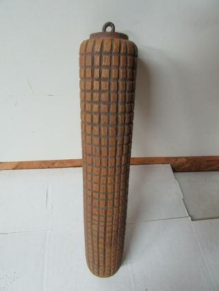 Vintage 10 1 - 2 Inch Hand Made Old Corn Decoy Wooden Ear Of Corn Decoy