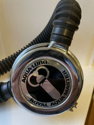 Vintage Royal Aqua Master Double Hose U.  S.  Divers Aqua Lung Regulator Scuba