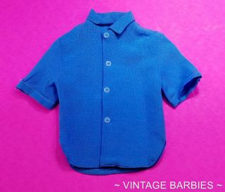 Ken Doll Big Business 1434 Blue Shirt Near Vintage 1970 