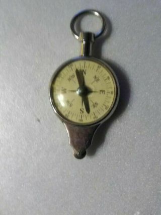 Vintage German Germany Opisometer Compass Map Distance Measurer Reader W/case