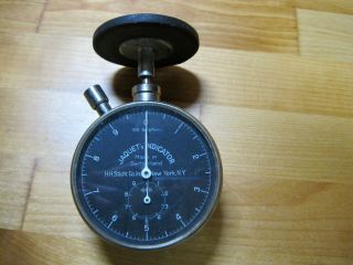 Vintage Herman H Sticht Jaquet Speed Indicator Switzerland Machinist Tool