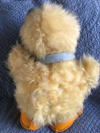 Vintage Rubber Face Rushton Duck large Size - with Orig Cap & Collar 5