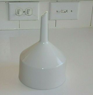 COORS Ceramic Porcelain Buchner Filter Funnel Vintage 9 