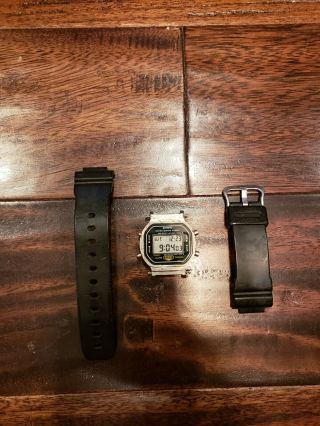 Casio G - Shock Vintage Watch - Rare 240 Dw - 5200 With Band - 1983 Model