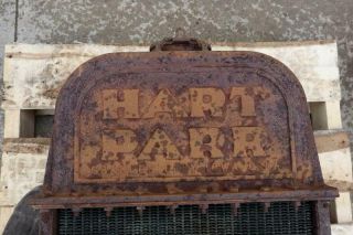 Antique Vintage Hart Par 30 Tractor Cast Iron Radiator 2