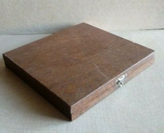Vintage Wood Carving Tools 12 Set Steel V.  Lang In Orig.  Box - Germany 1960s