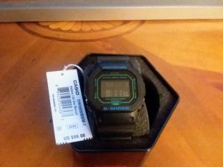Casio G - Shock Classic 5600 Series Black Digital Sports Watch Dw5600bbm - 1
