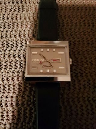 Vintage Mortima Mayerling 21 Jewels Rectangular Swiss Watch