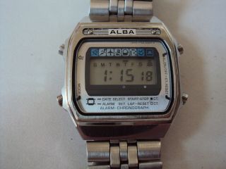 Alba Y749 - 5090 Digital Alarm Chrono Men Watch Japan Made (by Seiko)