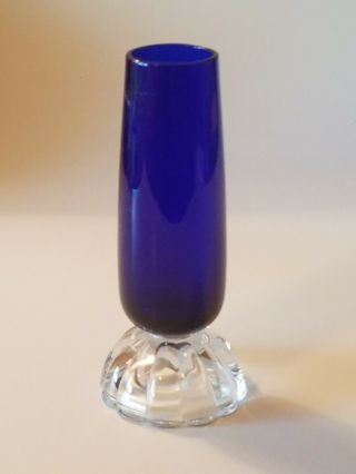 Vintage Mid Century Modern Cobalt Blue 5 " Vase